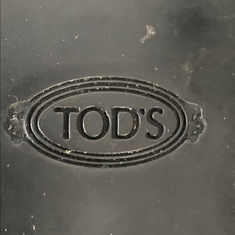 Tod's Brown Leather Driver’s Loafers 9.5 Designer Luxury Country Club Old Money - Picture 9 of 12